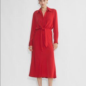 Aritzia Babaton Abbey Dress, Red, Size Small, NWT